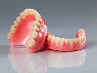 examples of full dentures in San Juan Capistrano