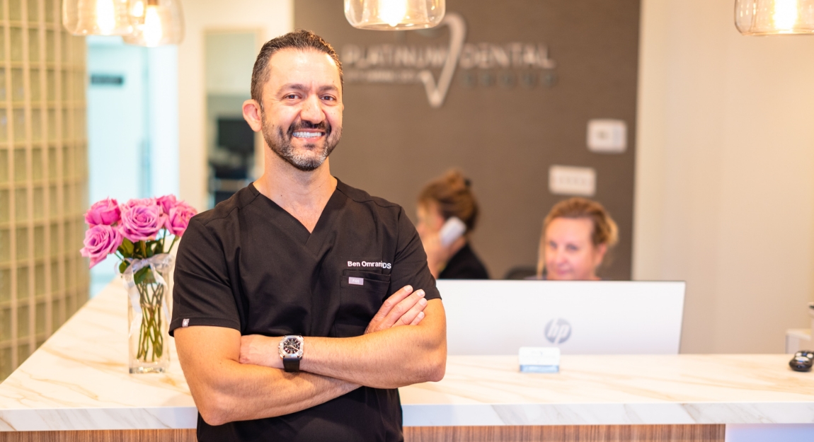 San Juan Capistrano California dentist Ben Omrani D D S