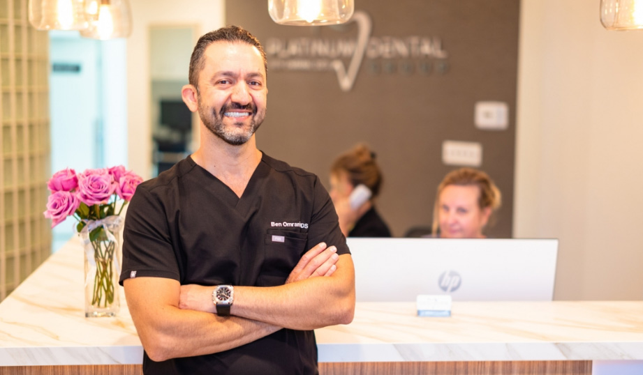 Dr. Ben Omrani smiling