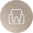 Animated tooth and gums representing periodontal therapy