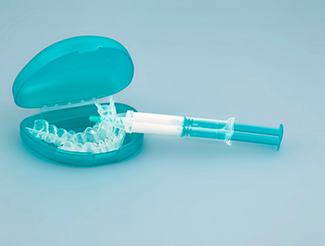 A take-home whitening kit